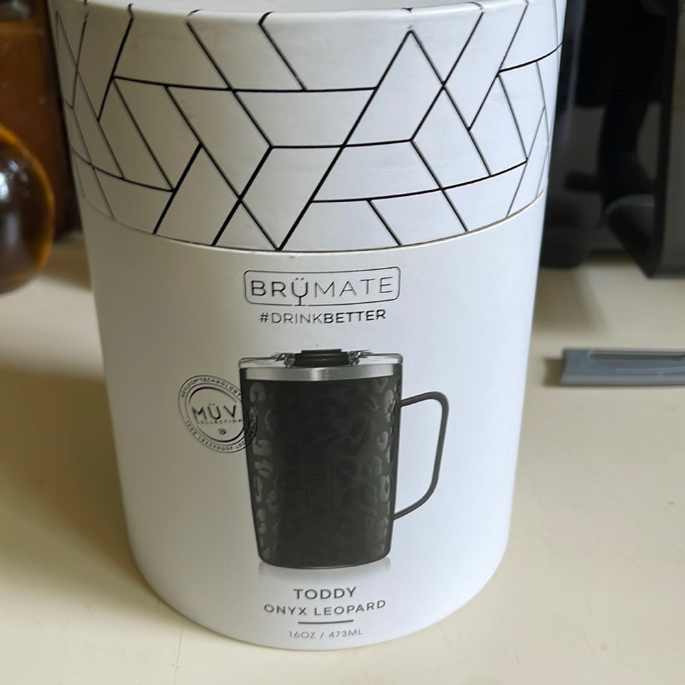 Brumate mug onyx leopard